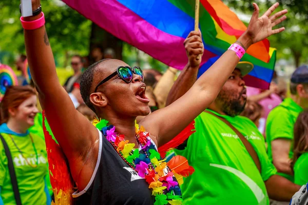 Portland Pride Parade 2017 — Stockfoto