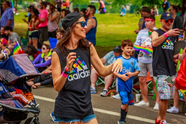 Portland Pride Parade 2017 — Stockfoto