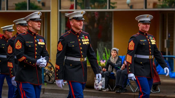 Veterans Day Parade 2017 — Stock Photo, Image