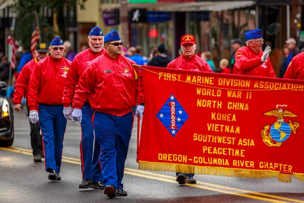 Veteranentag-Parade 2017 — Stockfoto