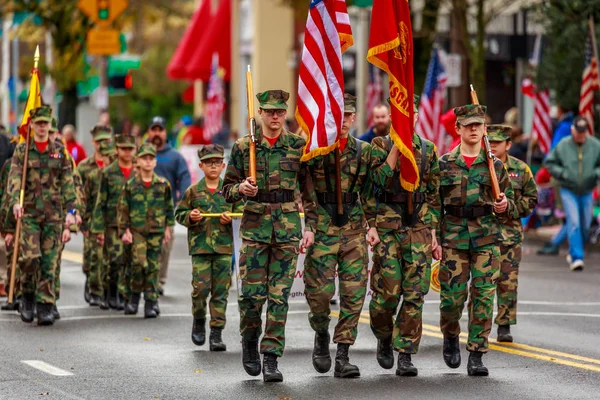 Veteranentag-Parade 2017 — Stockfoto