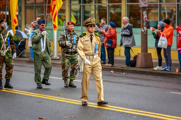 Desfile do Dia dos Veteranos 2017 — Fotografia de Stock