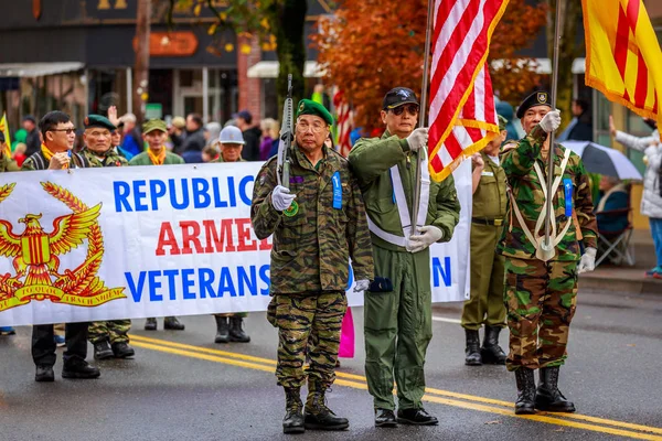 Veteranentag-Parade 2017 — Stockfoto