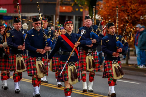 Desfile do Dia dos Veteranos 2017 — Fotografia de Stock