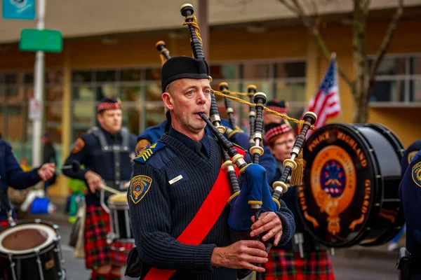 Veteran Day Parade 2017 – stockfoto