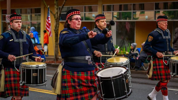 Veteranentag-Parade 2017 — Stockfoto