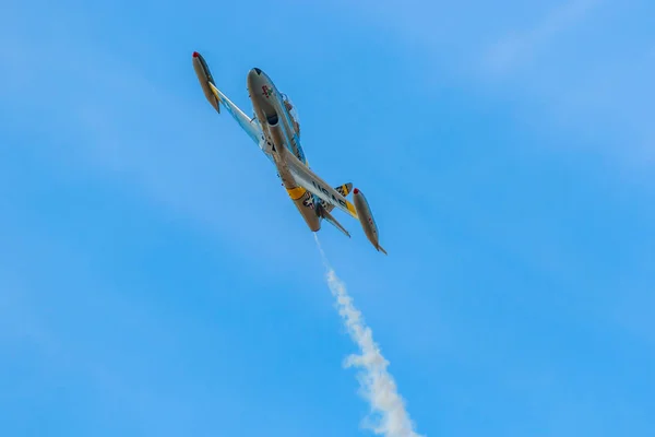 Hillsboro Oregon Septiembre 2017 Lockheed Shooting Star Actúa Oregon International — Foto de Stock