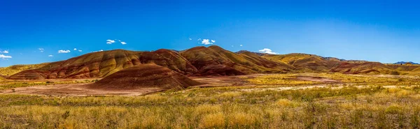 Painted Hills National Monument Mitchell Oregon Des Couches Colorées Révèlent — Photo