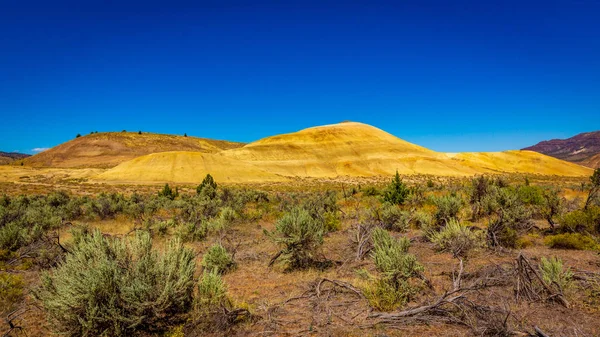 Painted Hills National Monument Mitchell Oregon Colorful Layers Show Geological — Stock Photo, Image