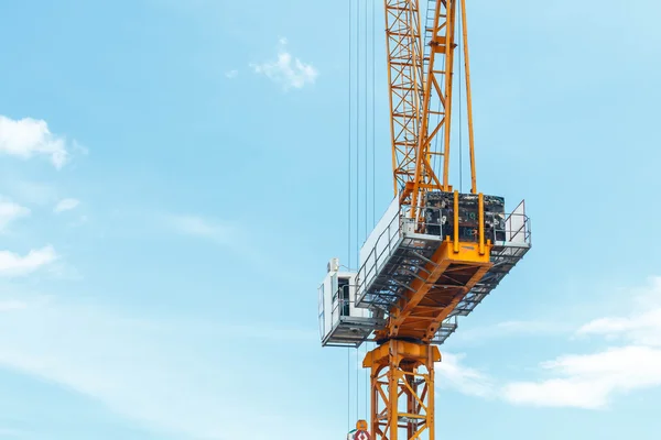 Tower Crane Blue Sky — Stock Photo, Image