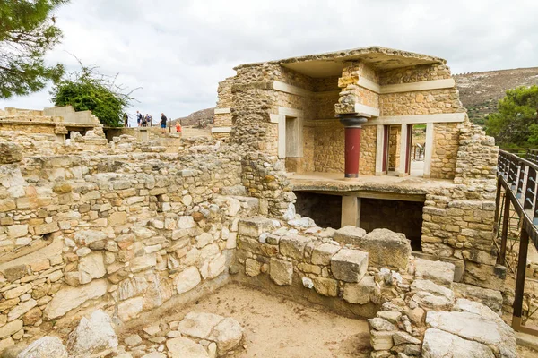 Grecia, Creta, Palacio Knossos — Foto de Stock