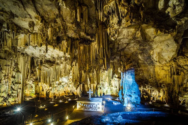 Grécia, Creta, Melidoni Cave — Fotografia de Stock