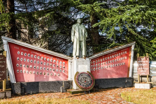 Грузия, памятник Сталину — стоковое фото