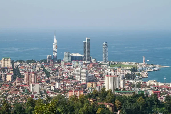 Centre-ville de Batoumi, Géorgie, vue d'en haut — Photo