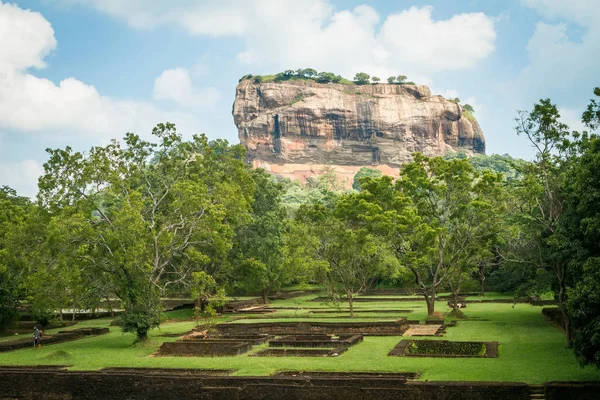 锡吉里耶 (狮子岩)、 斯里兰卡 — 图库照片