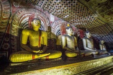 Dambulla mağara Tapınağı, Sri Lanka