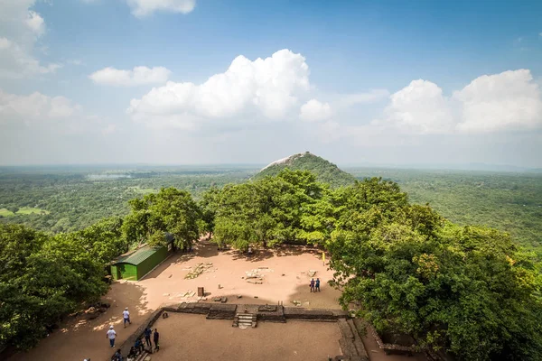 Vista desde la montaña Sigiriya, Sri Lanka — Foto de Stock