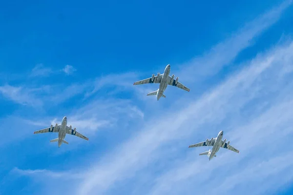 Victory Day, May 9, 2018, Moscow, Russia — Stock Photo, Image