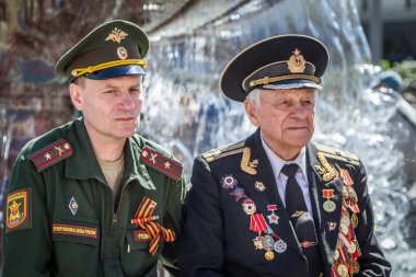 Gaziler üzerinde zafer gün 9 Mayıs 2018, Moskova