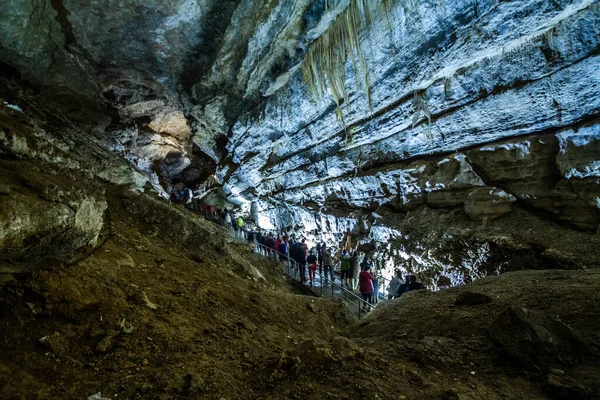新的阿托斯洞穴, 阿布哈兹 — 图库照片