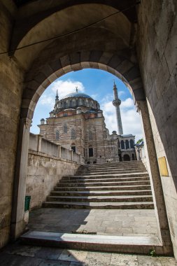 Istanbul, Turkey. Sehzade Mehmet Mosque clipart