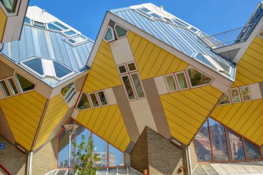 rotterdam'ın kübik evlerde. 