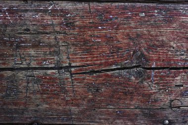 Eski ahşabın dokusu