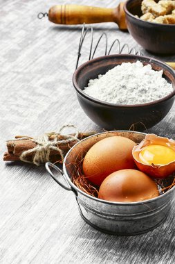 Yumurta ve buğday unu