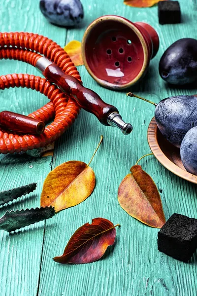 Hookah with the aroma of plums — Stock Photo, Image