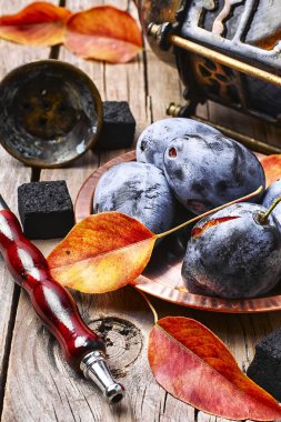 Erik aroması ile nargile