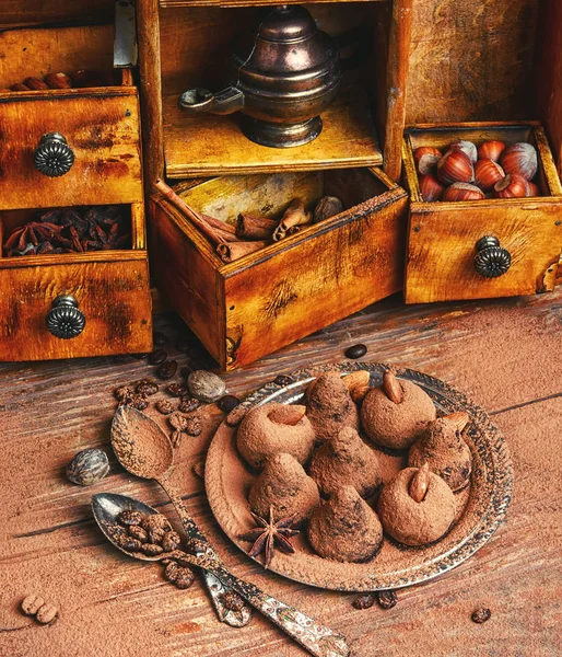 Truffes de cacao — Photo