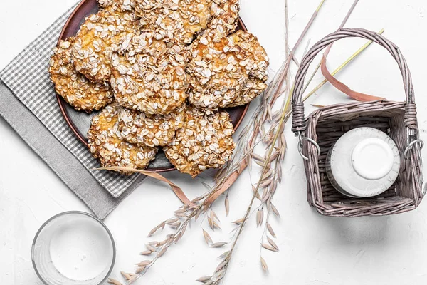 Homemade oatmeal cookies — Stock Photo, Image