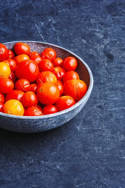 Körsbärstomat pickles — Stockfoto