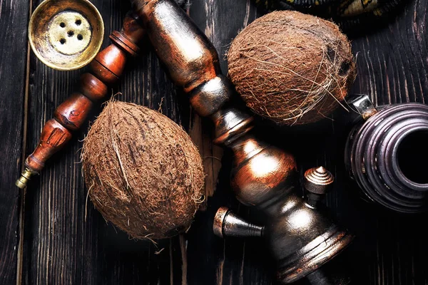 Hookah coconut flavor — Stock Photo, Image