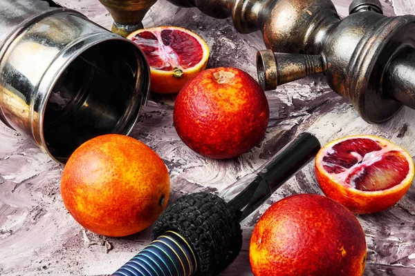 Shisha with orange taste — Stock Photo, Image