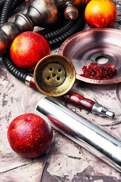 Shisha com sabor laranja — Fotografia de Stock