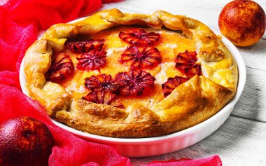 Ev portakal cheesecake