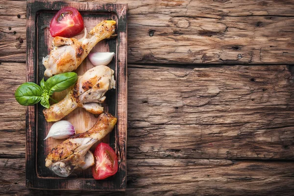 Grilled chicken legs — Stock Photo, Image