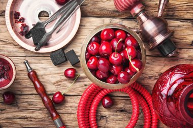 Shisha nargile kiraz ile