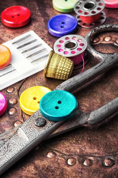 Sewing button set — Stock Photo, Image