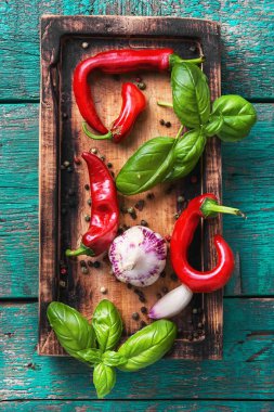 Baharatlı oryantal baharat biber