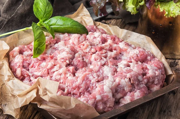 Carne macinata di manzo — Foto Stock