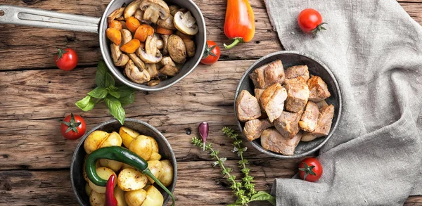 porsiyon kızarmış domuz eti