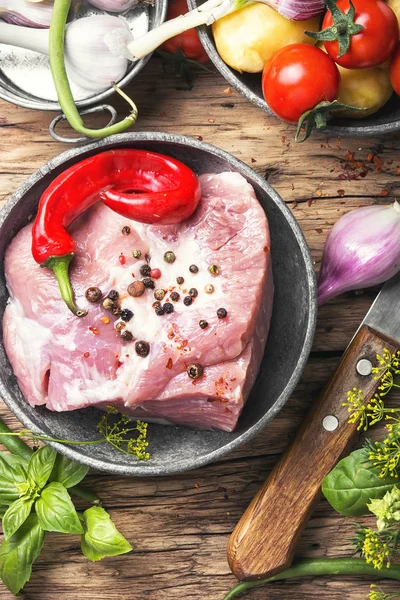 Ham sığır filetosu domuz eti