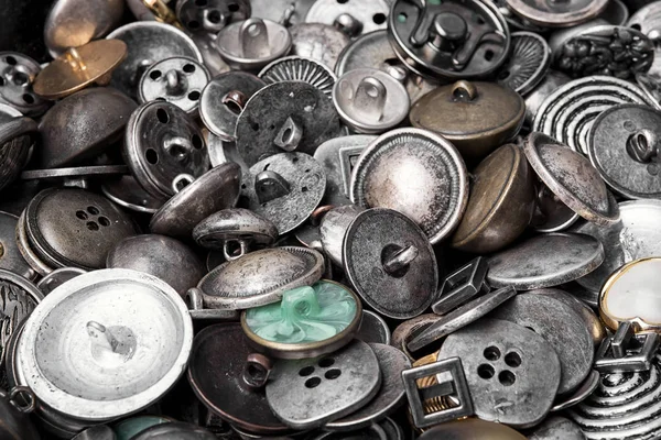Conjunto de botões de ferro retro — Fotografia de Stock