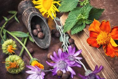 sağlıklı otlar ile ayarla