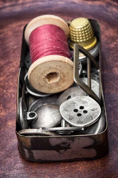 Antiquado botão vintage — Fotografia de Stock