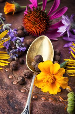 sağlıklı otlar ile ayarla