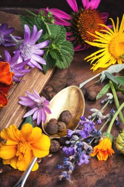 sağlıklı otlar ile ayarla