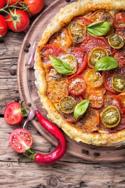 ev yapımı vejetaryen pizza